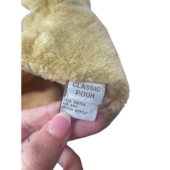 Gund Disney Classic Winnie the Pooh Hand Puppet Beige Bear Soft Plush Toy 9" - Picture 9 of 12